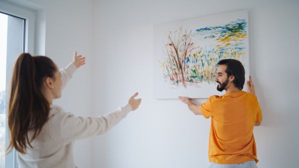 Artwork Hanging in Winter Park