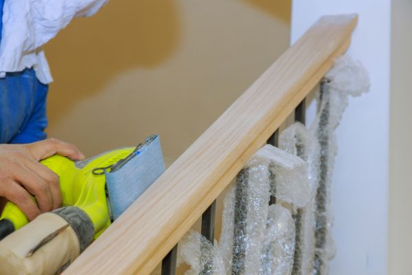 Handrail Sanding in Winter Park