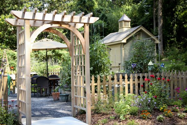 Trellis Mounting in Winter Park