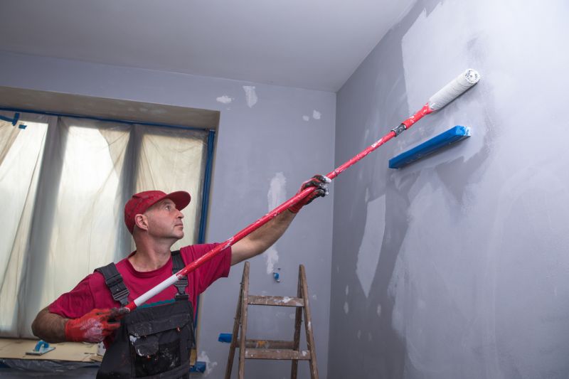 Painting interior walls